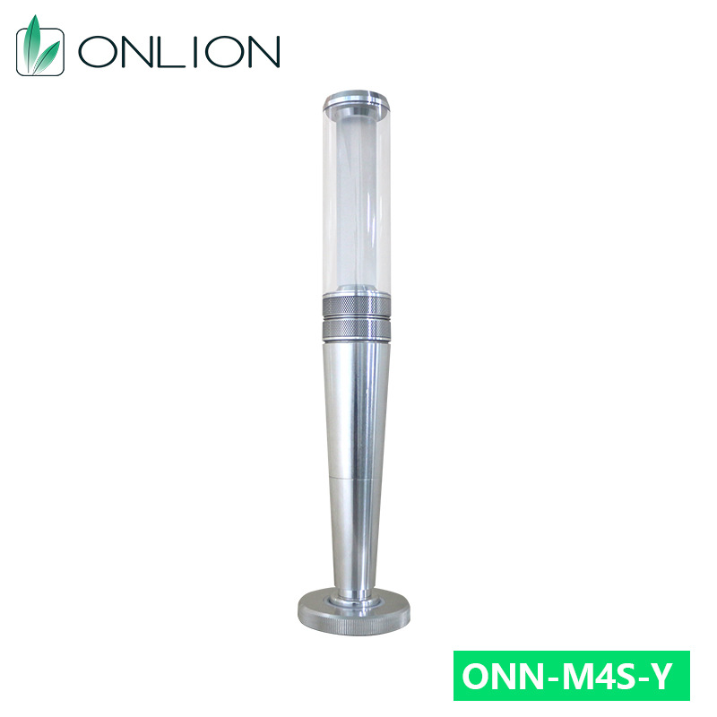 ORNE 3 색 경고등 M4S-Y 아크릴 라이트 가이드 칼럼 단층 3 색 조명 표시기 알루미늄 합금 소재