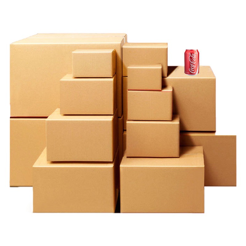 Expresar cartón al por mayor caja de embalaje caja de papel postal caja móvil embalaje cartón fabricante de cartón en stock