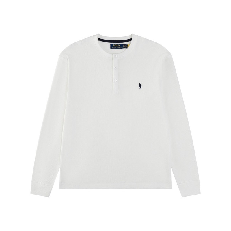 25 Ralph Lauren/拉夫劳伦华夫格亨利领开胸纽扣男女同款休闲卫衣|undefined