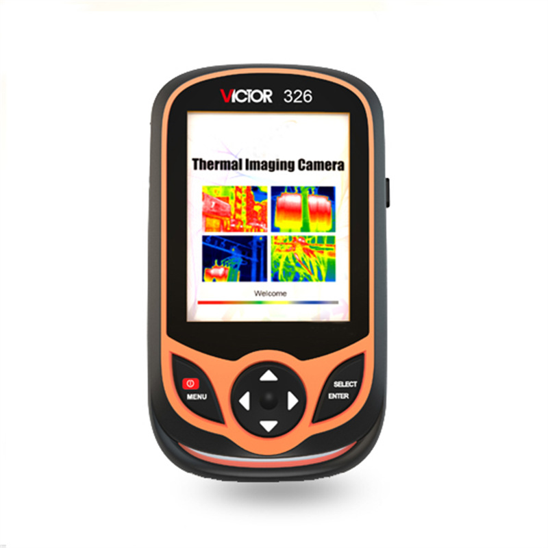 胜利VC326热像仪8GB内存手持热成像仪非接触式工业用红外线测温仪