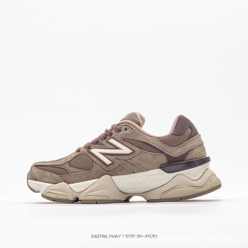 莆田ハイバージョン NB9060 小象蹄男性と女性の通気性のあるレトロな高さのランニングスポーツお父さん靴外国貿易限定|undefined