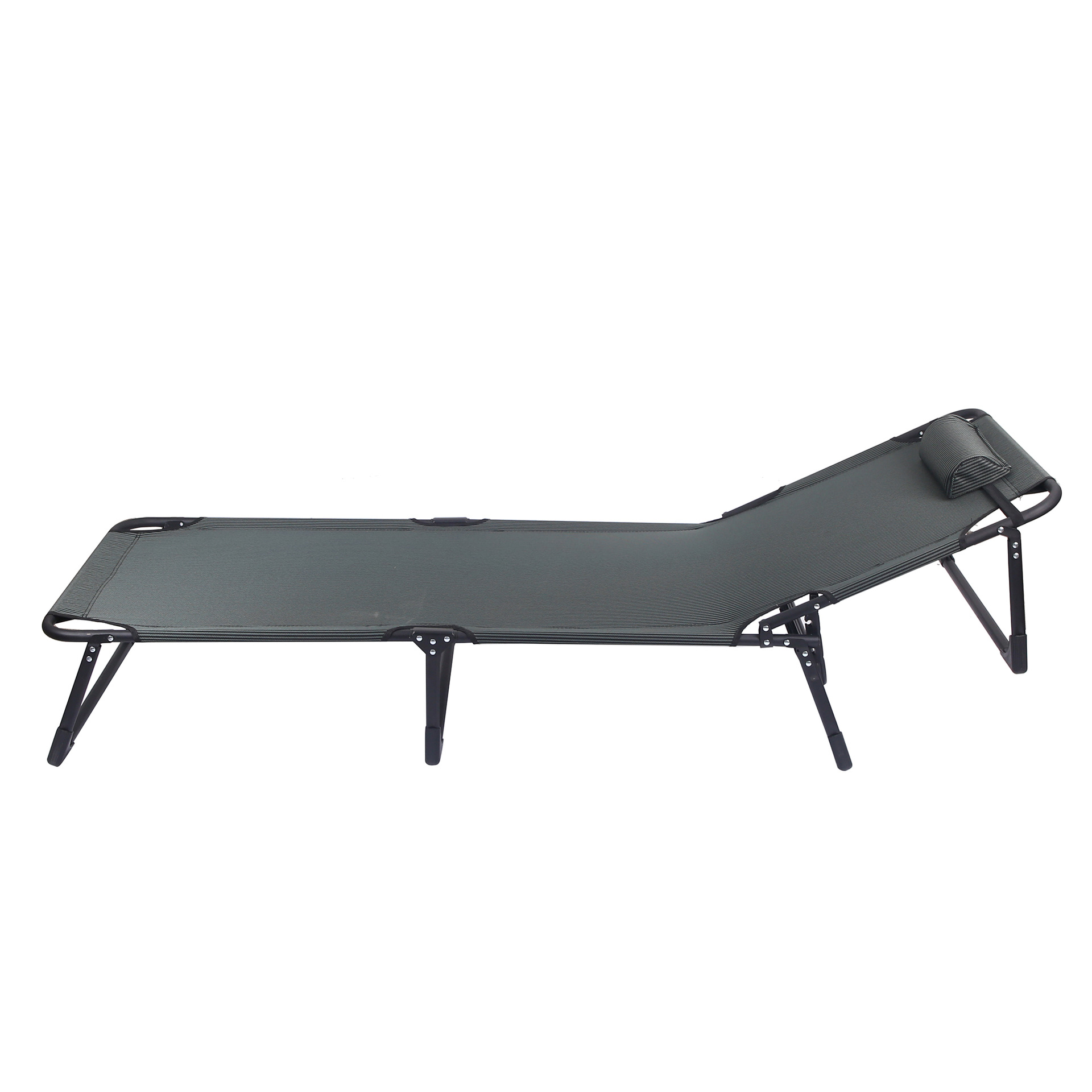 Cama plegable individual portátil para exteriores, tumbona plegable simple para ocio, ideal para oficina, venta al por mayor.