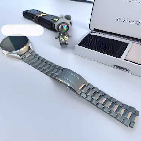 Ремешок для часов Huawei GT5Pro / Watch 4 Pro, титановый браслет с выпуклым Т‑образным боковым слайдером, быстросъёмный титановый ремешок