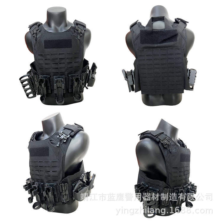 Mollin系统激光切割战术背心水M文X空轻量化训练背心内置防弹插板