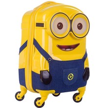小黄人拉杆箱儿童旅行箱男孩女童拉杆行李箱小孩宝宝18寸卡通可爱