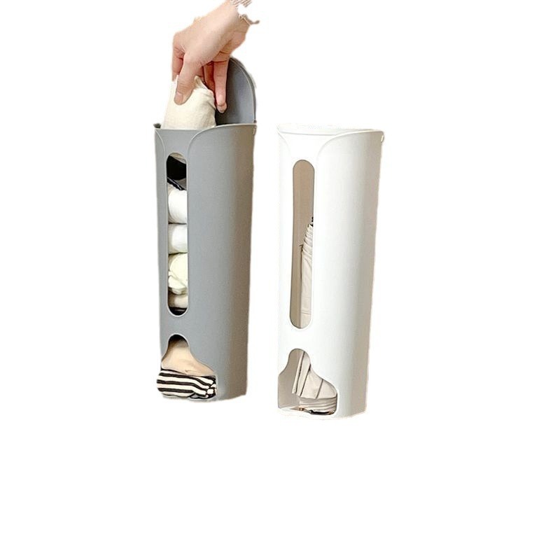 下着収納ケース壁掛け抽出穴なし靴下三合一下着ケース怠け者下着靴下収納神器|undefined