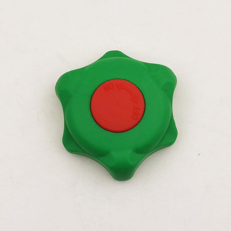 플라스틱 녹색 핸드휠 6mm