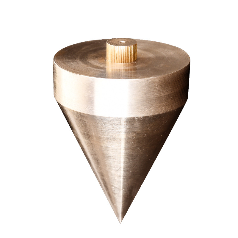 黄铜线坠线垂线陀线坠线锥吊线坠铜线锤垂12.5/50/100/200/500克