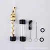 7pmini T5mini dry burning permanent mouth spiral atomizer Glass Twisty Blunt Dry Herb