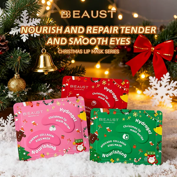 Foreign Trade Cross-Border E-Commerce Christmas Eye Mask Eye Mask to Improve Eye Bags and Fine Lines Hydrating and Moisturizing Eye Mask