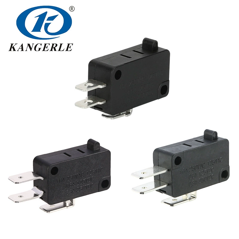 Микро-переключатель небольшое разнообразие ножной номер KW3 небольшие приборы Трехконтактный кнопочный небольшой переключатель производители переключатель