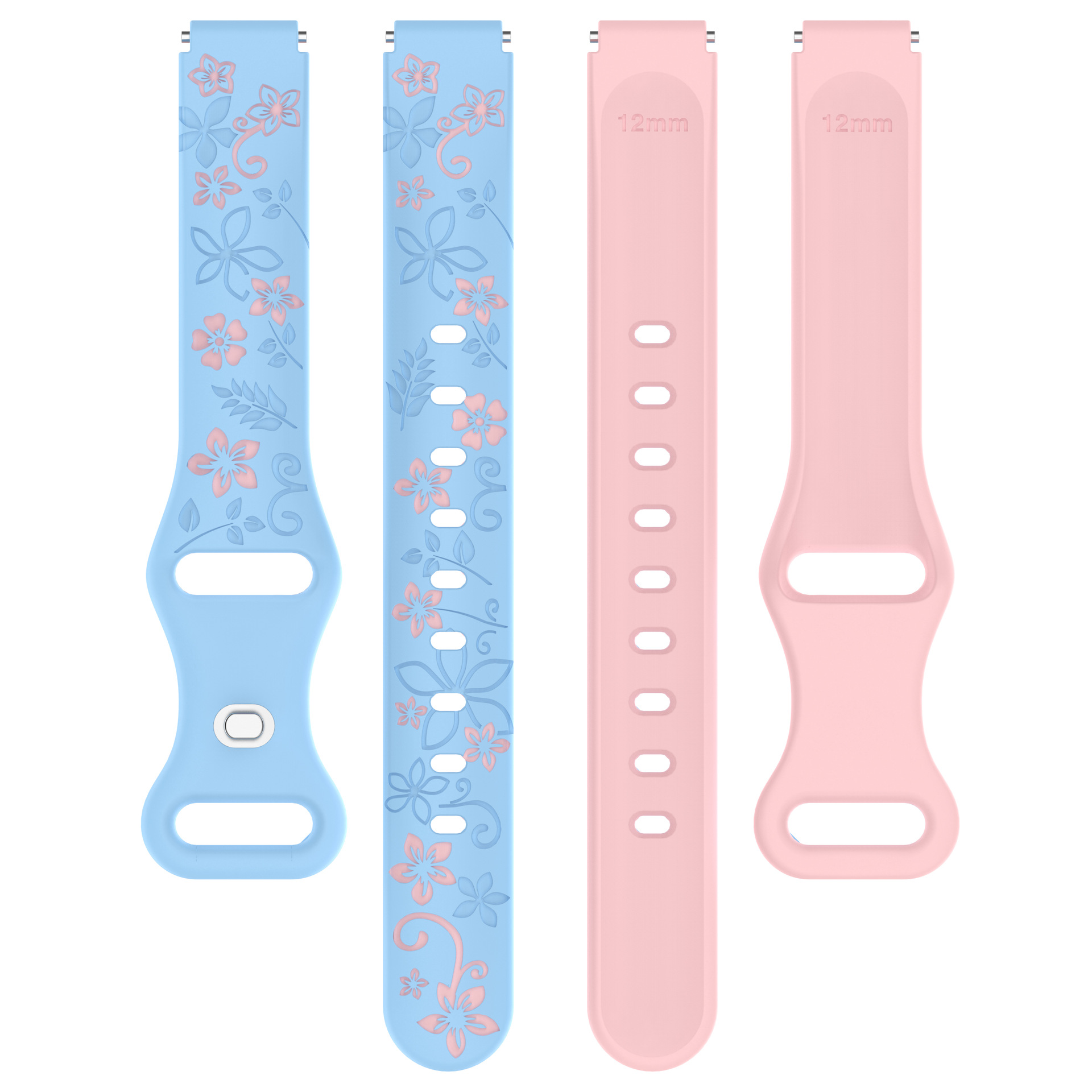 Light blue+pink