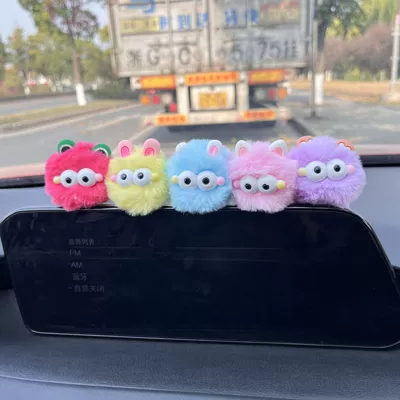 Car ornaments Coal Ball Doll Car Center