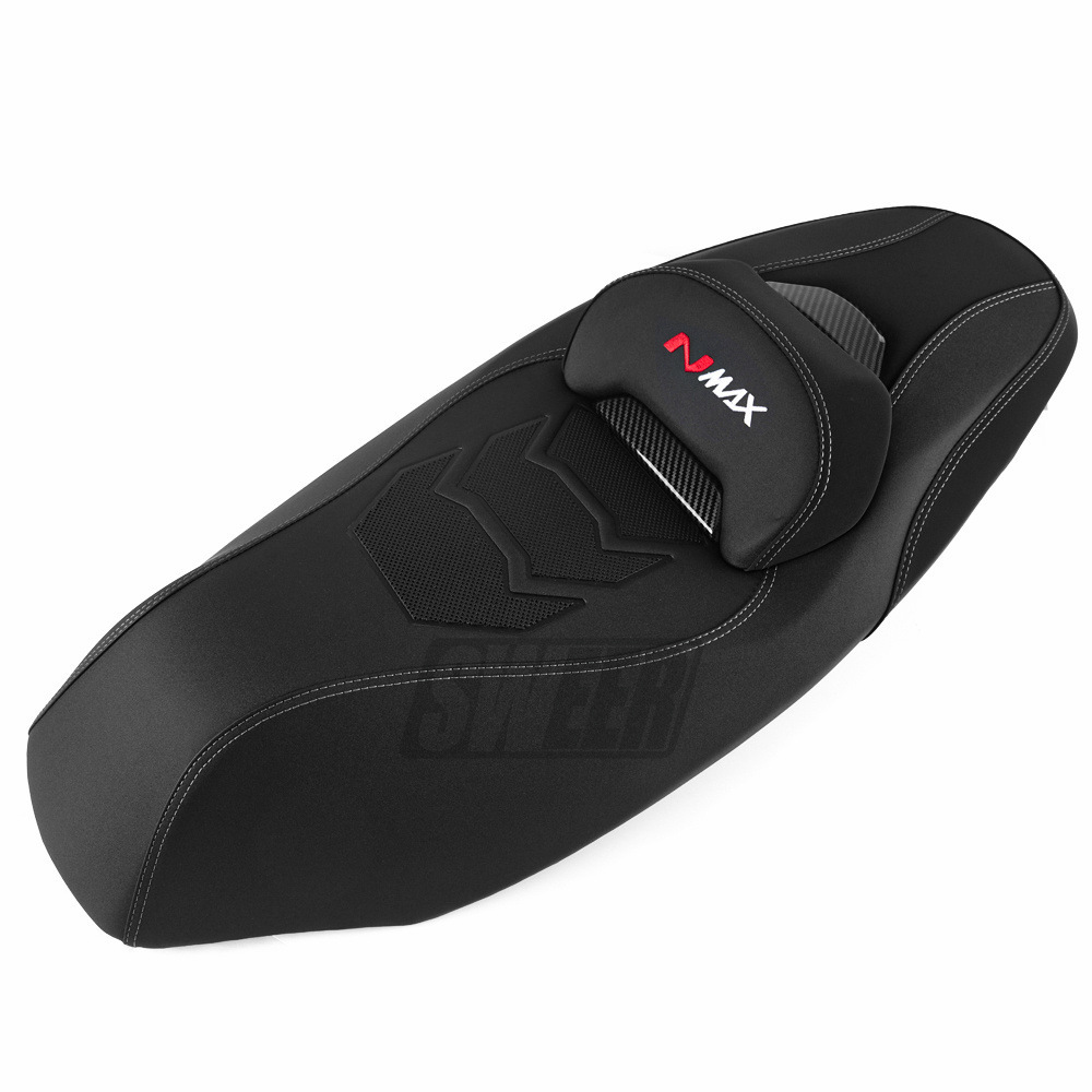 Suitable for 25-26 Models of Yamaha Nmax155V3, Non-Destructive Installation and Modification of Seat Cushion with Lumbar Support, Waterproof Seat Assembly