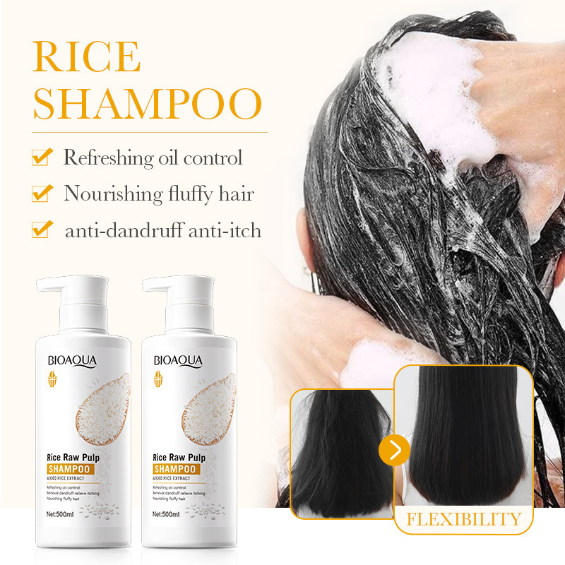 Cachemira, aceite esencial de grasa de cachemira, champú refrescante, arroz, hidratación suave, set de lavado al por mayor chino