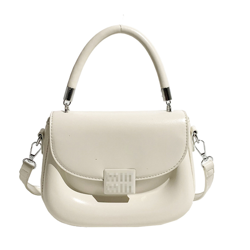 Bolso bolso femenino 2024 nuevo estilo de alta gama nicho bolso de hombro simple estampado retro bolso de silla de mensajero de todo fósforo