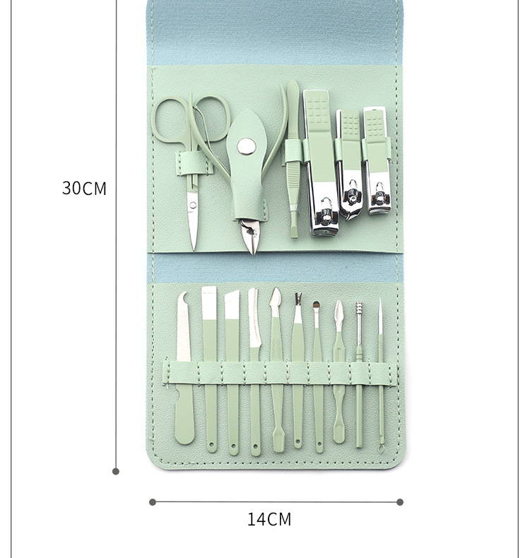 16-piece nail scissors set home nail clippers nail scissors set complete manicure and pedicure tool set
