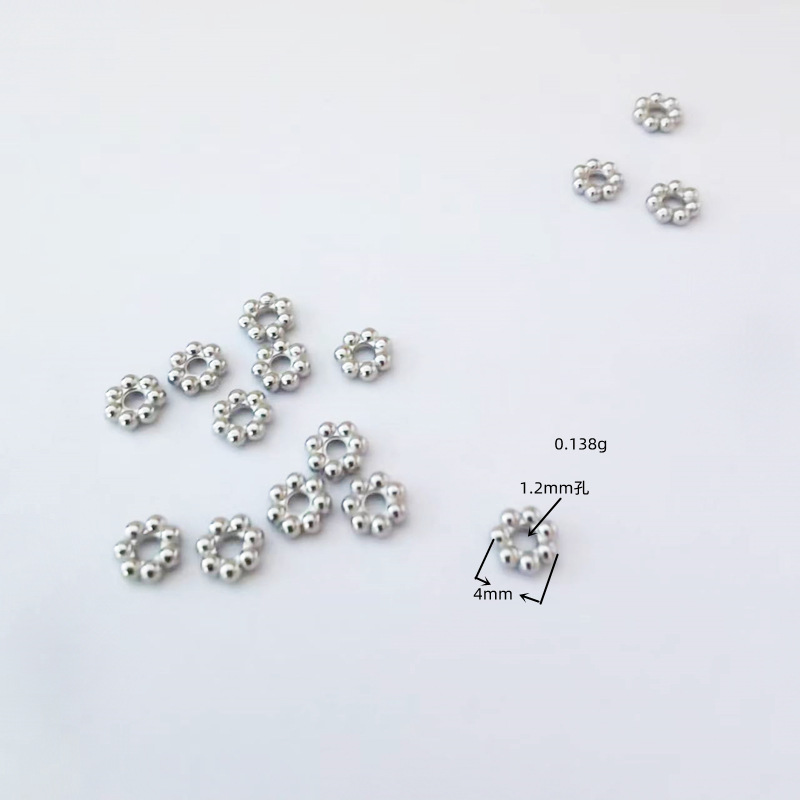 現品のステンレスの雪の切れのスペーサーのビーズの多規格