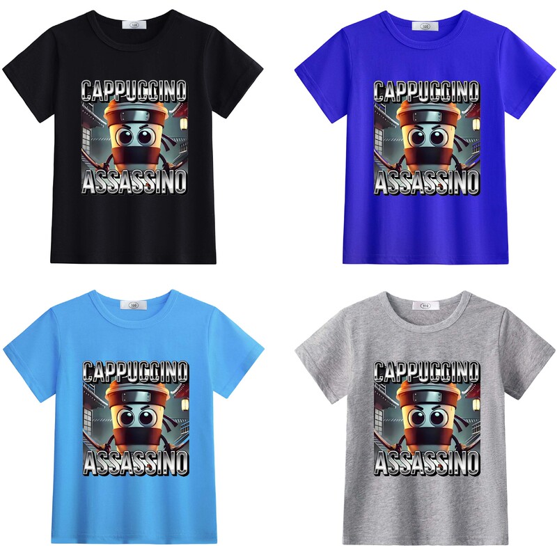 Spot New Roblox Children's Summer Lightweight Short-Sleeve T-Shirt Top 63161