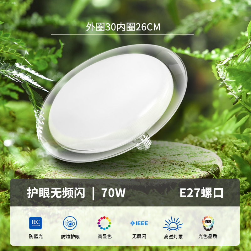 跨境led飞碟灯批发e27螺口灯泡高亮大功率工程家用节能LED球泡灯|undefined