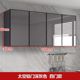 Ecological board gray cabinet + space aluminum metal gray door - solid wood 120*30*60 four doors⚑⚑⚑⚑