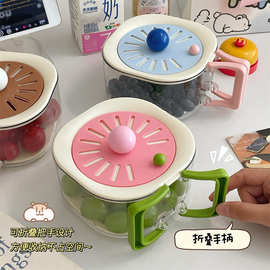 多功能双层沥水篮厨房家用洗水果神器可滤水多巴胺果盘旋转保险盒