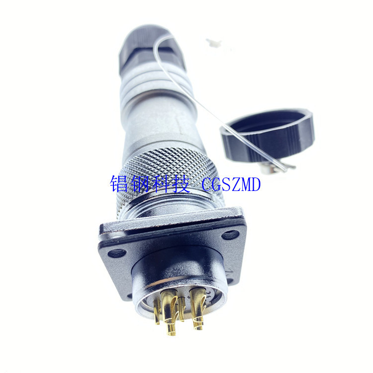 IP67 ���� WS WY WF20/24-6TI/Z ���ղ�ͷ 6 о PG ����β��