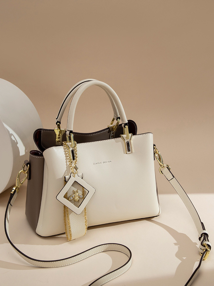 Bolso de mano para mujer 2025 nuevo otoño e invierno bolsa de madre de alta calidad mensajero de gran capacidad bolso de cuero Tote