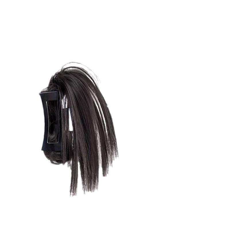 Connie parrucca clip di piume testa fossetta soffice stile pigro mezza coda alta coda di cavallo ragazza piccante nido di pollo accessori per capelli