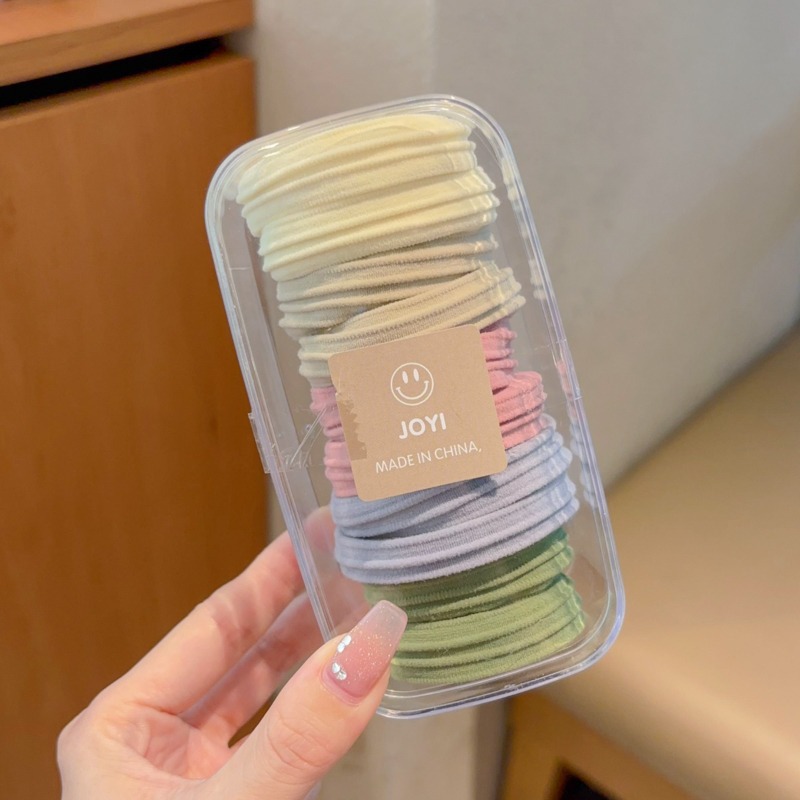 2024 nuevo cabello de cola de caballo de alta elasticidad para niñas no lastimar cabello de cabello de correa de cabello de correa de cabello de cabello duradero