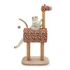 Zeze giraffe cat climbing rack cat nest all -in -one small non -occupying land cat rack cross -border cat toy pet supplies