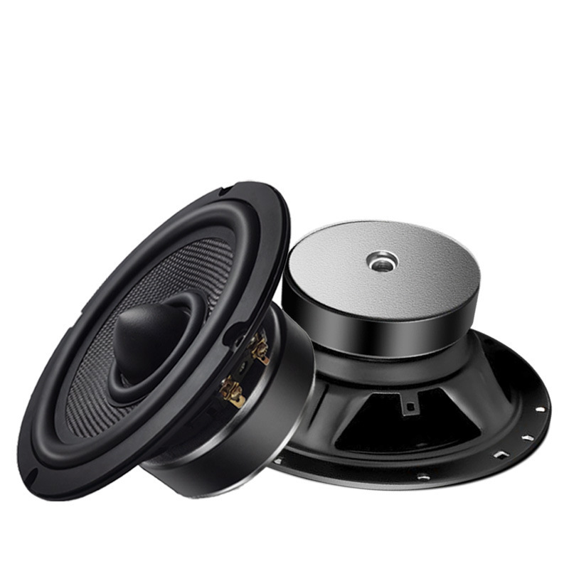 精歌源自動車音響6.5インチ80w車載高音スピーカーロスレス同軸重低音全周波数スピーカー|undefined