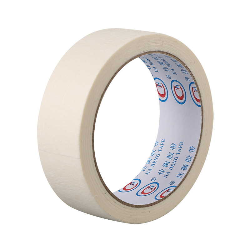 White decorative paper tape, specifically designed for art students, with edge protection and no vis