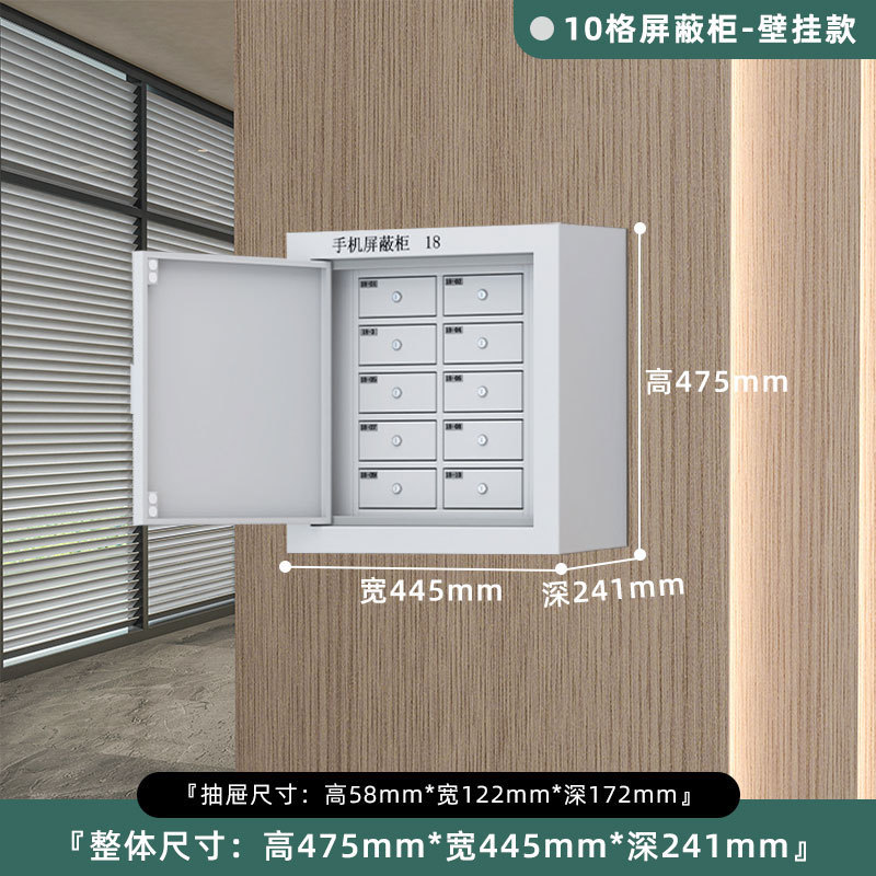 10 cuadrícula pequeña pared colgante