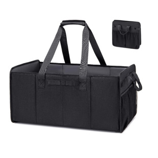 Cross-Border Waterproof Car Storage Bag Outdoor Camping Style Picnic Large Capacity Storage Bag Foldableable Satchel Handbag