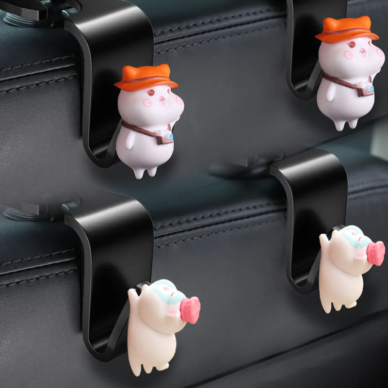 Gancho para coche Gancho creativo Asiento para coche portátil Gancho para remolque trasero Gancho para coche Gancho para coche
