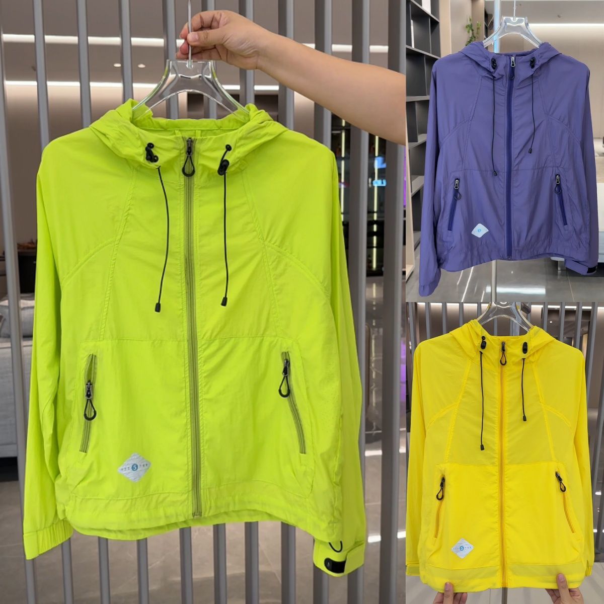 [Summer New Style] Hoodies for Men and Women, Thin, High-End, Pure Color, Outdoor Fashion, Versatile Jackets for Men