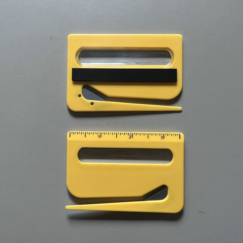 Venta caliente Estados Unidos 3-en-1 Magnifier Apertura de cartas Calibración Apertura de cartas Calibración sobre cuchillo