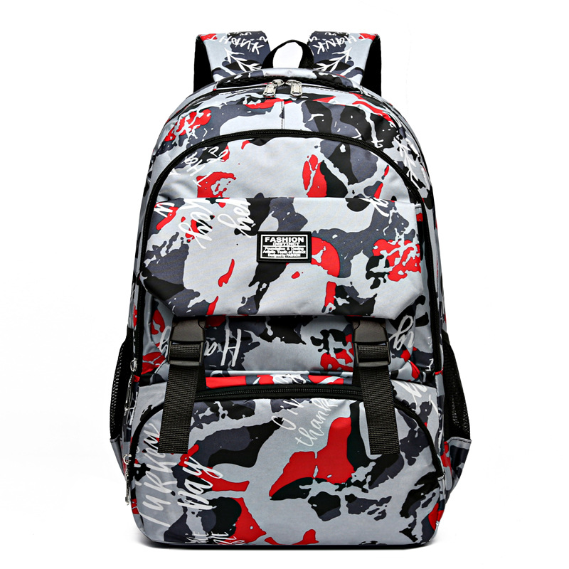 Nueva mochila multifuncional casual, bolso de computadora de gran capacidad para hombres, camuflaje de viaje, mochila para estudiantes liviana