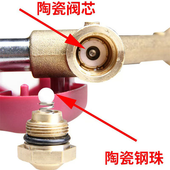 Ultra high pressure cleaning water gun multifunctional adjustable car wash water gun 4000psi universal cleaning short gun high power