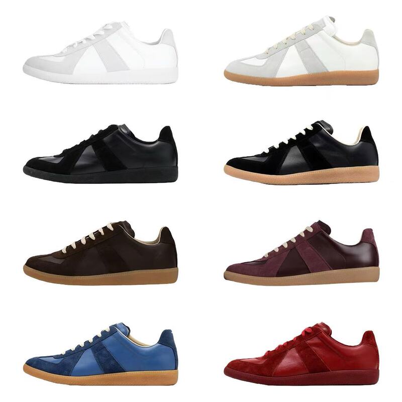 Putian Shoes 2026 Cross-Border New Product MM6 Margiela Leather Training Sneakers Casual Forrest Gump Shoes Putian Shoes 2026 Cross-Border New Product MM6 Margiela Leather Training Sneakers Casual Forrest Gump Shoes