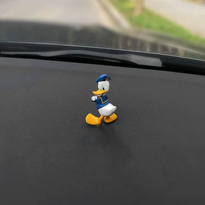 Car ornaments Healing Car Accessories, Dashboard - proud-duck-free-traceless-glue