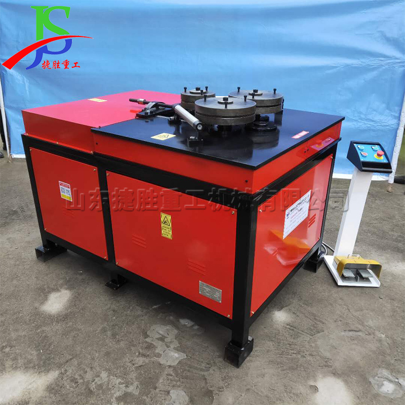 máquina circular de bobina de ángulo de acero horizontal hidráulica máquina circular de arco de bobina de ángulo de acero integral enrollamiento interno y externo parte estructural del esqueleto del túnel del puente