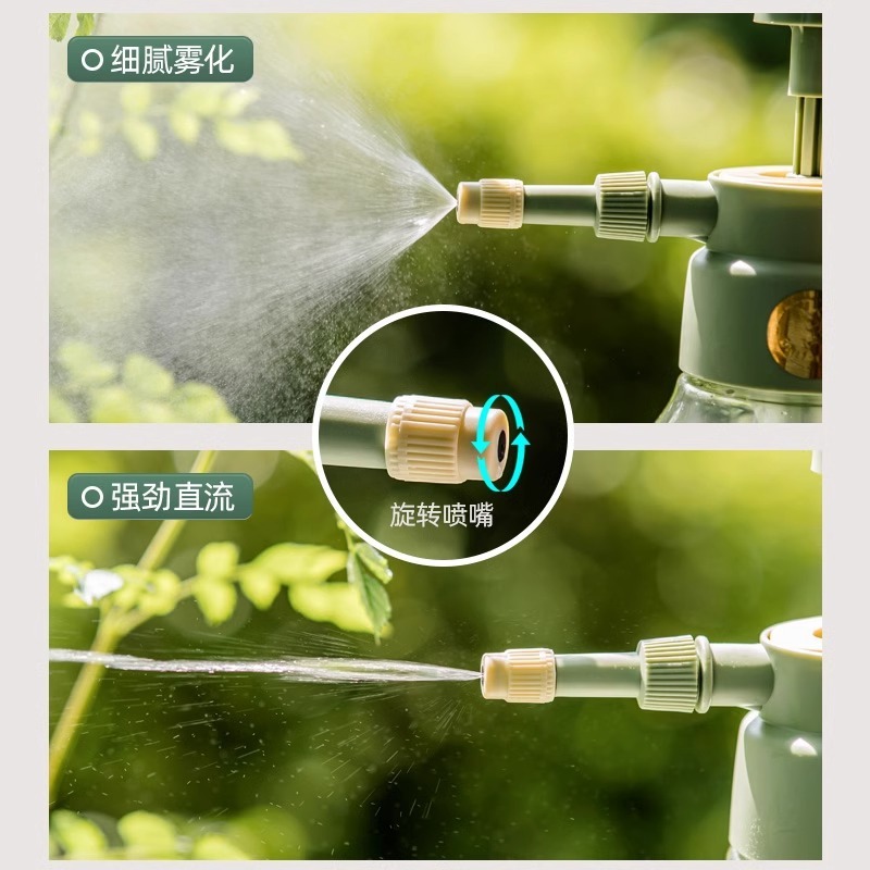 花の水やり用じょうろ、家庭用圧力じょうろ、噴霧器、水やり・清掃用の特別な空気圧じょうろ、庭や森の育成用|undefined