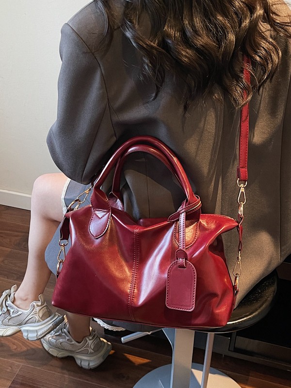 Bolso de mano de gran capacidad para mujeres 2026 nuevo retro alta sensación bolso de almohada de viaje mochila casual bolso especial image 5