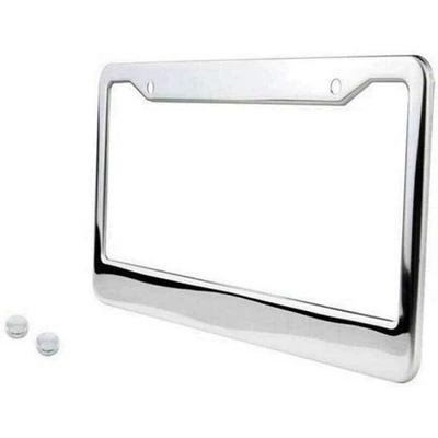 Amazon Chrome Stainless Steel License Plate Frame American Standard License Plate Frame Canadian License Plate Frame Cross-Border License Plate Holder Hot Style (License plate holder/license plate holder) - stainless-steel-one-with-accessories