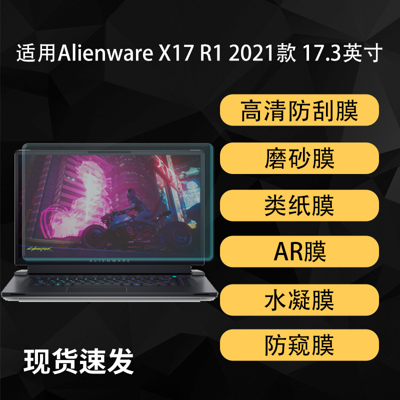 Suitable for Alienware X17 R1 Alien Notebook Film Paper Frosted Ar High-Definition Soft Film 17.3inch