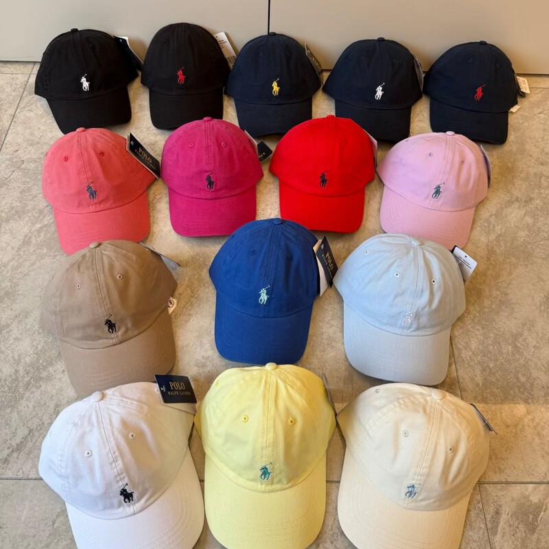 Scan Code Rl Raff Hat for Men and Women, Baseball Cap with Pony Logo Embroidery, Gray Soft Top Polo Paul Baseball Cap Scan Code Rl Raff Hat for Men and Women, Baseball Cap with Pony Logo Embroidery, Gray Soft Top Polo Paul Baseball Cap