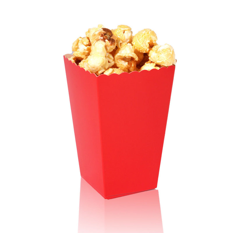 工場卸売ポップコーンボックスフライドポテトボックスキャンディボックス映画館ショッピングモールクロスボーダー黒と白のポップコーンボックスに適しています|undefined