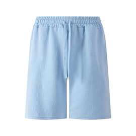 跨境亚马逊美式夏季热卖男士纯色重磅提花潮流户外休闲宽松短裤男